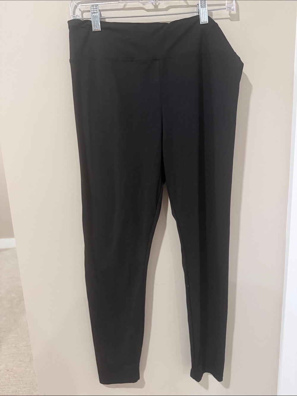 a new day Black High-Waist Pull-On Leggings